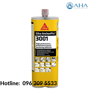 Sika Anchorfix 3001 - Keo Epoxy neo, cấy sắt thép 2 thành phần